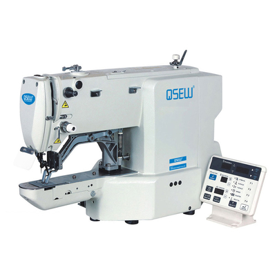 QS-433H Electronic Button Sewing Machines bartacking big hook net rope stitch