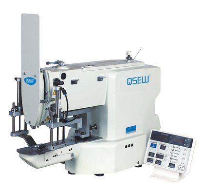 QS-437G Direct drive button attaching machine fastener cushion machine for bolster and pillow bartack industrial sewing machine