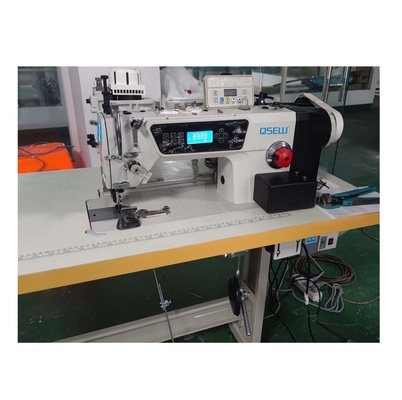 QS-S5T top and bottom feed cheap bed linen ZIPPER walking foot lockstitch industrial sewing machine bedding pillow and duvet